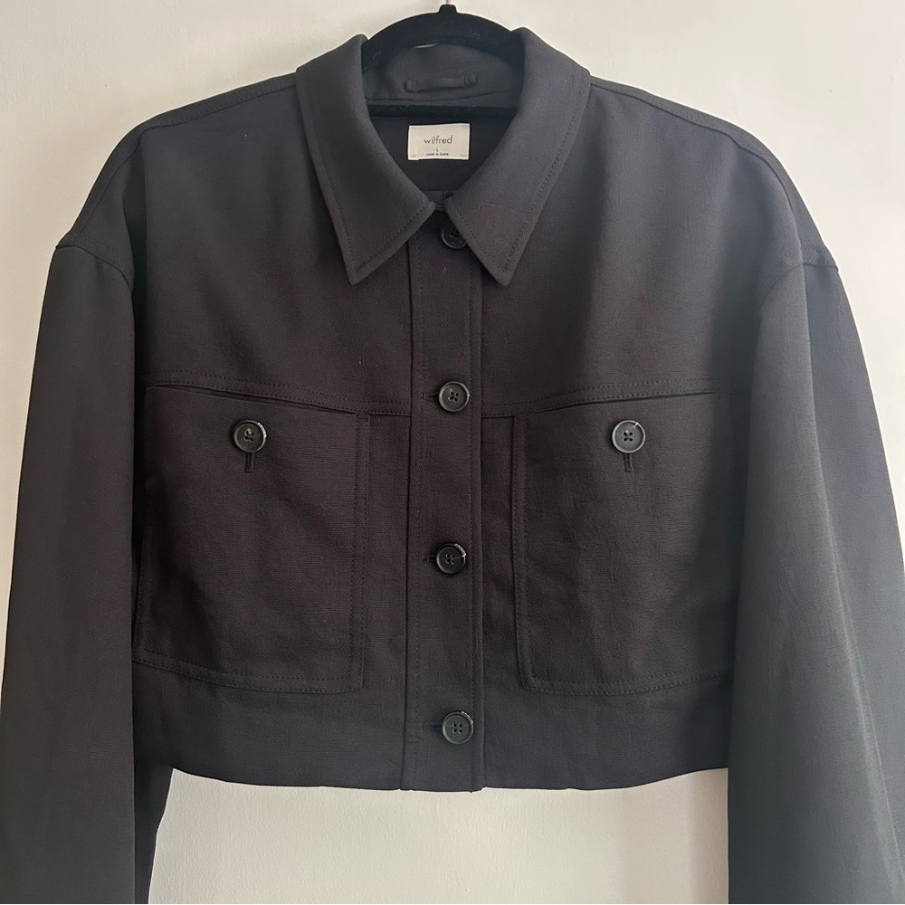 Aritzia Wilfred Little Cropped Jacket
